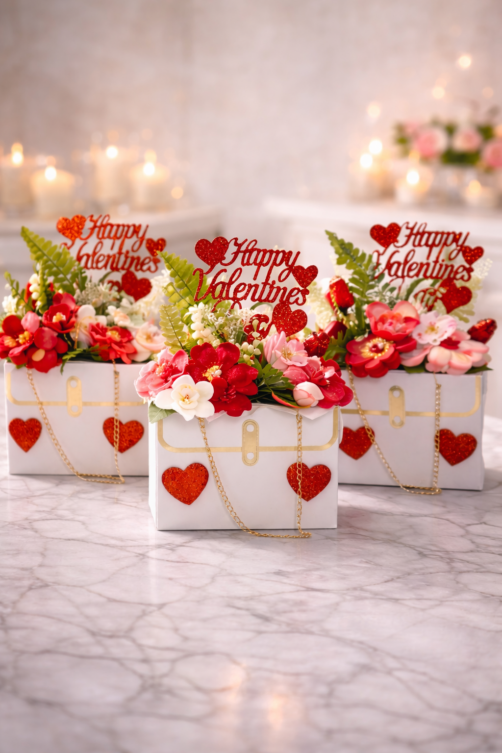 candle bouquet