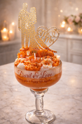 custom wedding ice cream candle